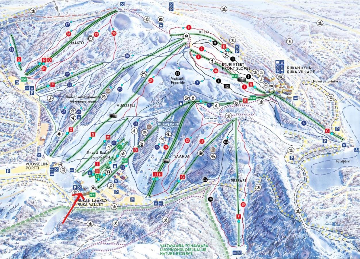 Rukavalley Unique46 Ski In - Ski Out Eksteriør bilde